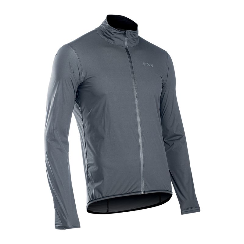 Giacca da ciclismo Northwave Rainskin grigio scuro da uomo 6