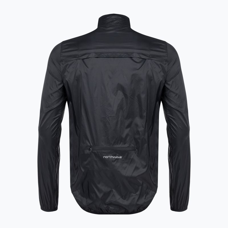 Giacca da ciclismo Northwave Breeze 2 nera da uomo 2
