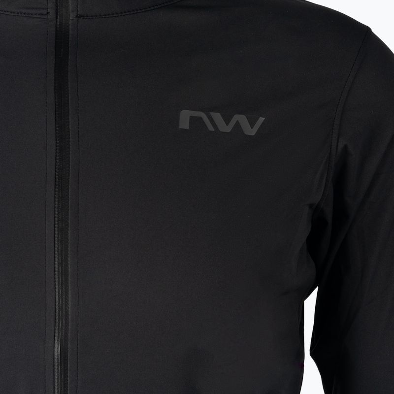 Giacca da ciclismo Northwave Rainskin grigio scuro da uomo 4