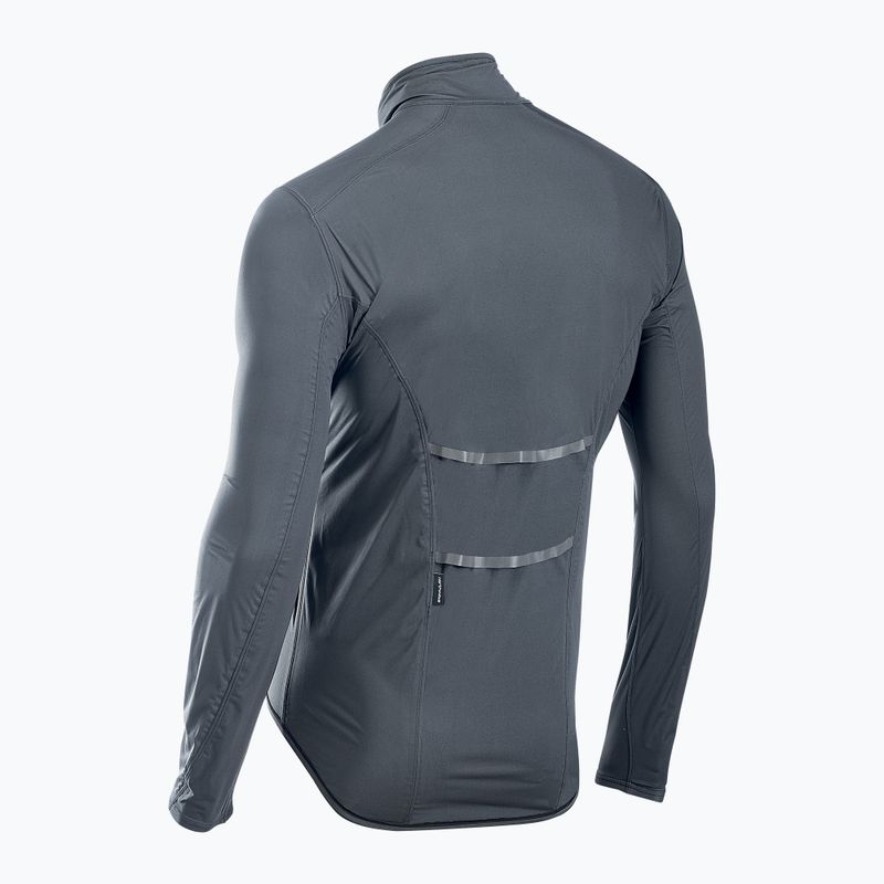 Giacca da ciclismo Northwave Rainskin da uomo, grigio 2