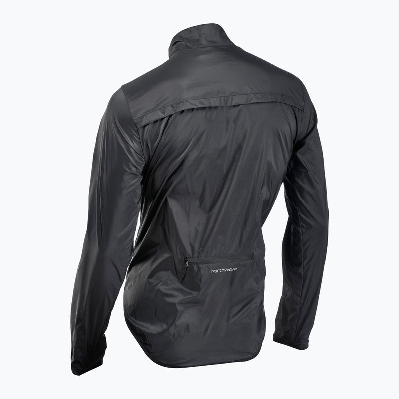 Giacca da ciclismo Northwave Breeze 2 nera da uomo 5