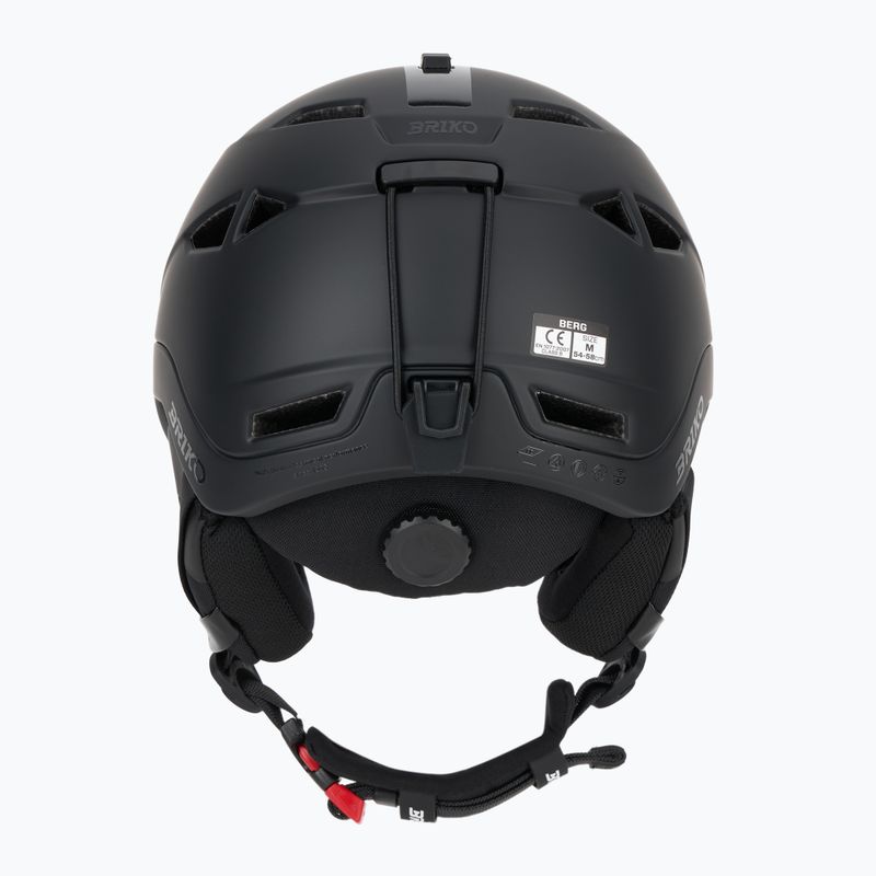 Casco da sci Briko Berg matt black 4