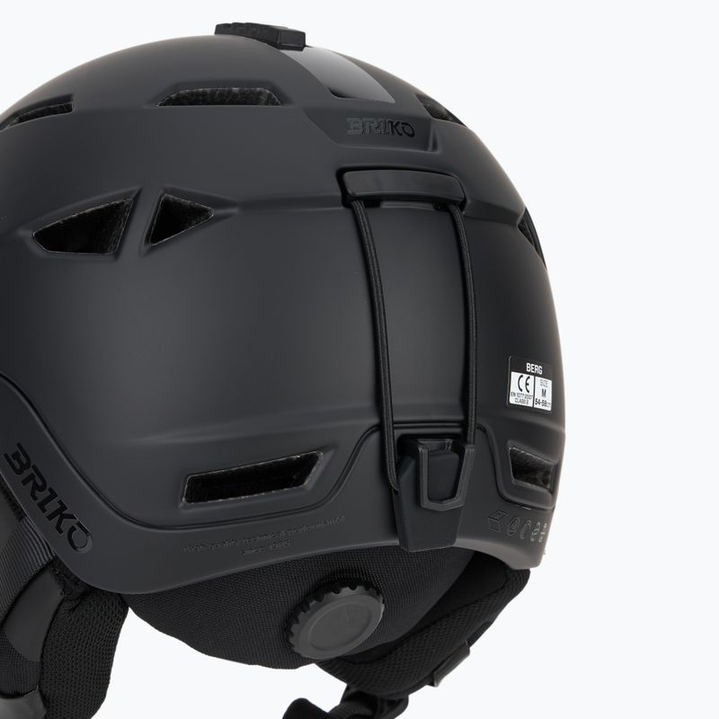 Casco da sci Briko Berg matt black 8