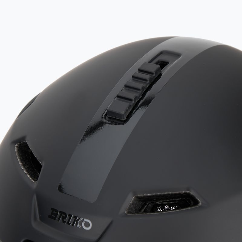 Casco da sci Briko Berg matt black 9
