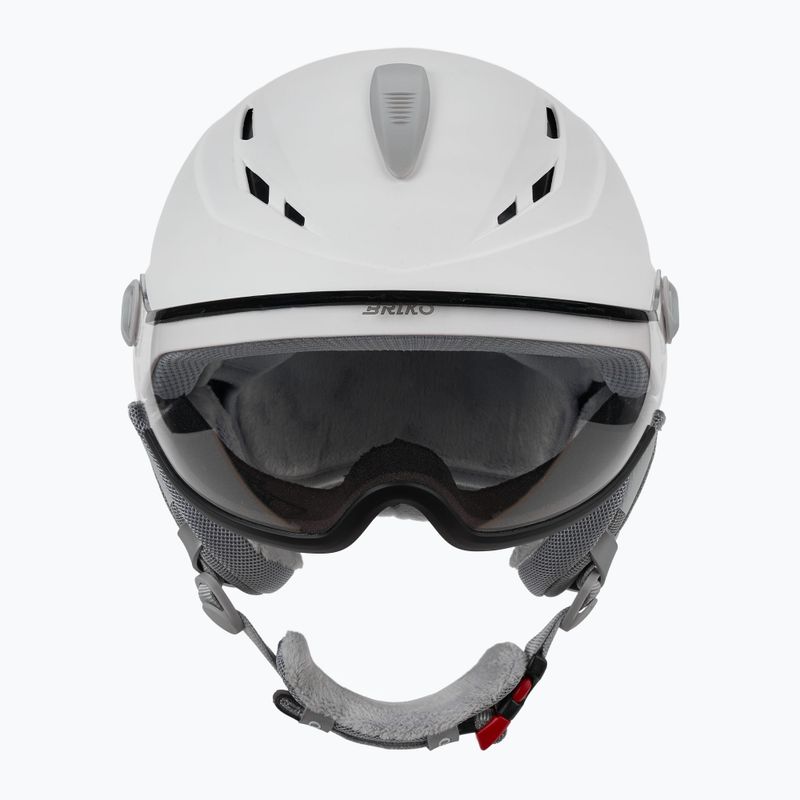 Casco da sci Briko Chione Visor Photo matt white 2