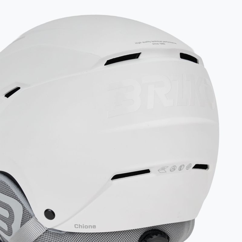 Casco da sci Briko Chione Visor Photo matt white 8