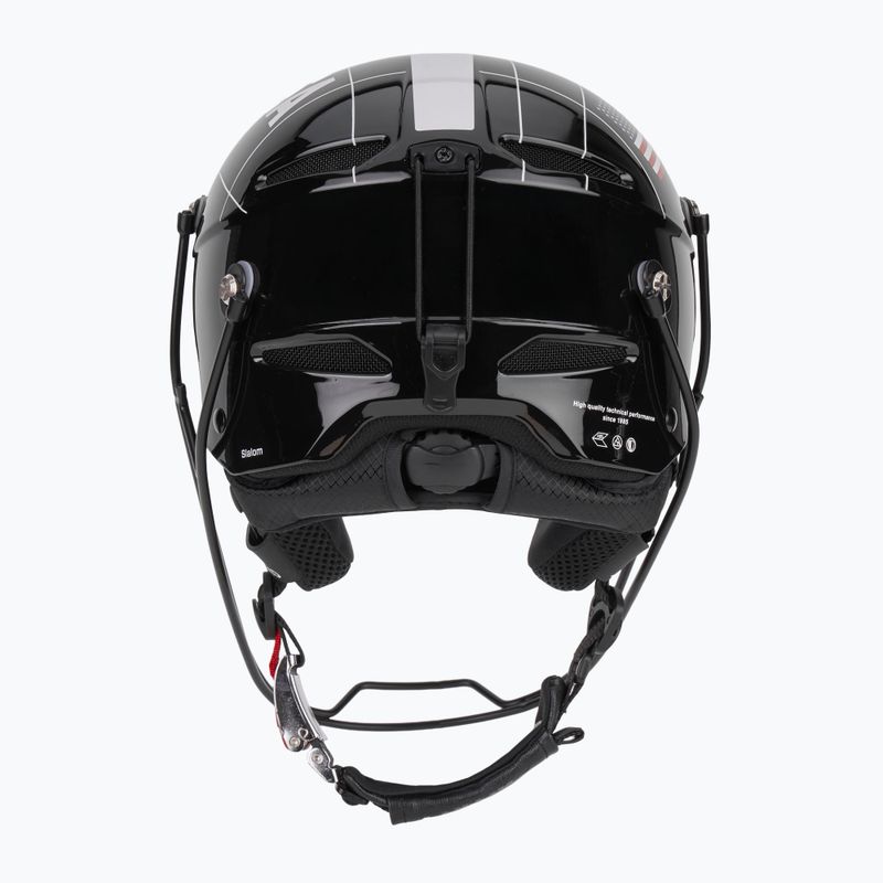 Casco da sci Briko Slalom 2.0 USA shiny black/white/cardinal red 3