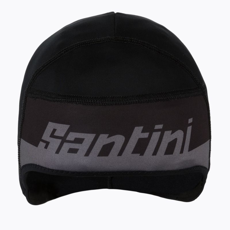 Cappellino da ciclismo Santini Sottocasco nero 2