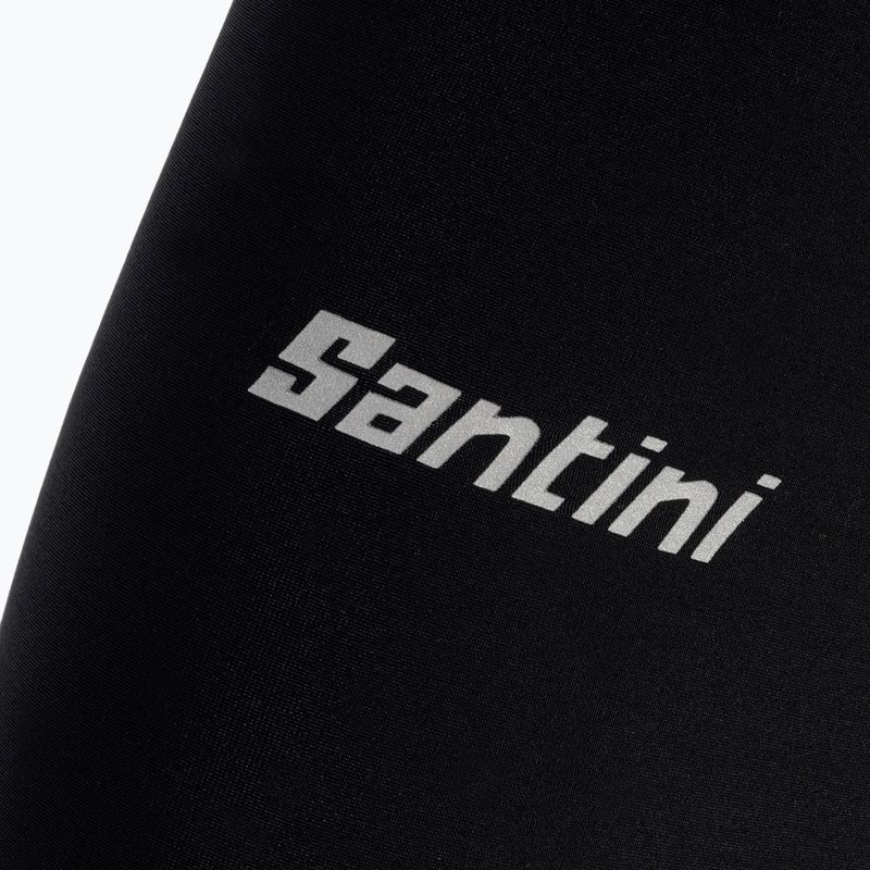 Santini Totum Gamba da bicicletta nera 3