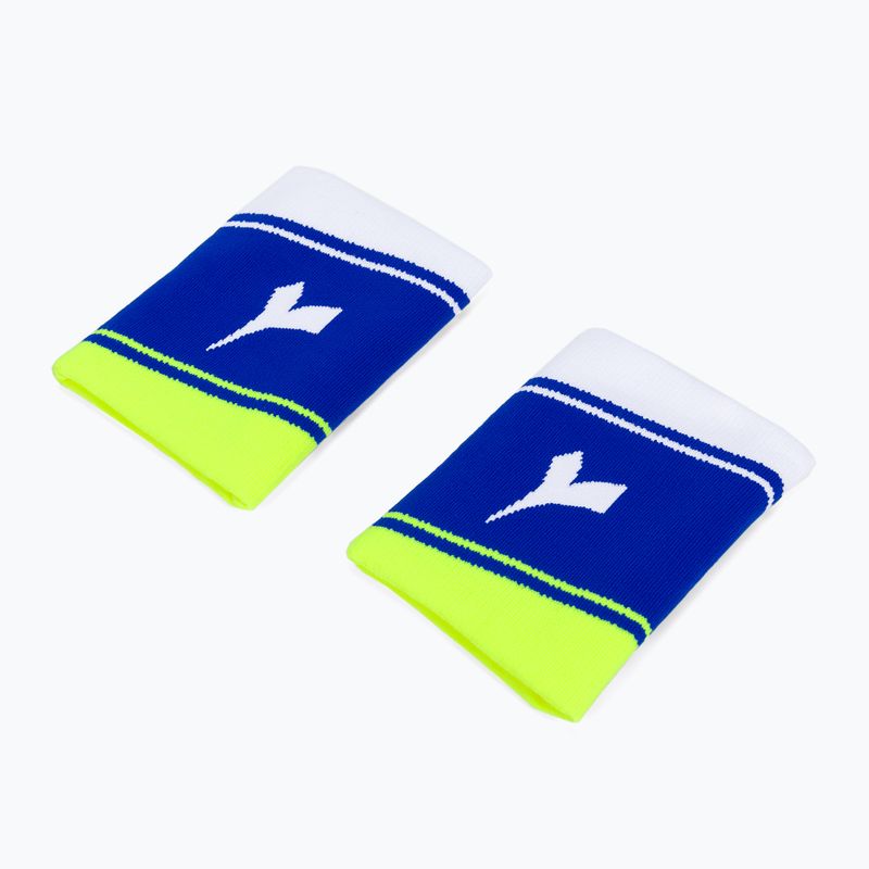 Diadora Fascette da polso Wide Logo 2 pezzi blu 103.175650
