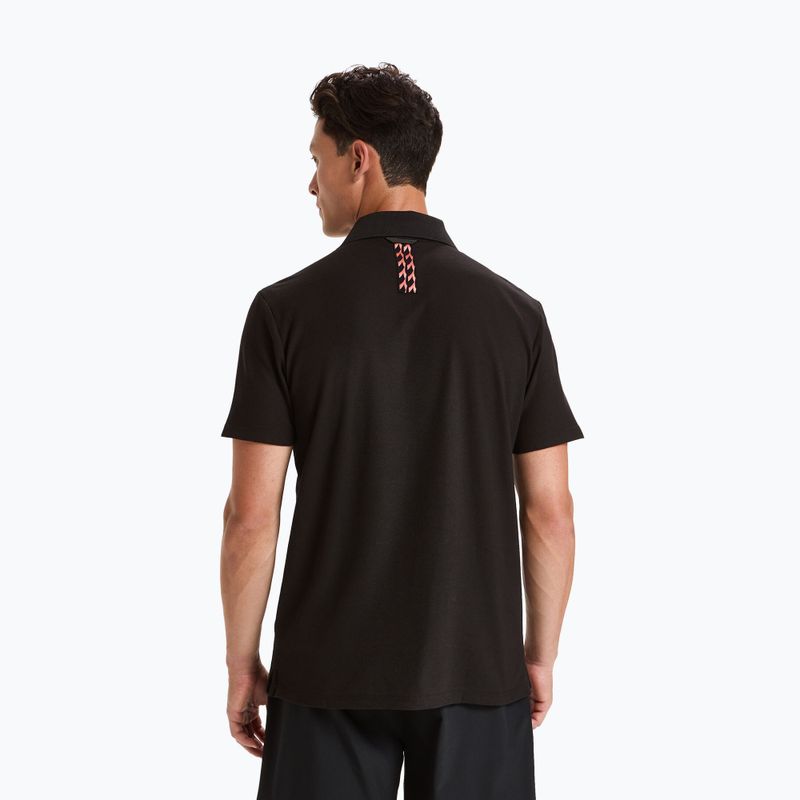 Polo Diadora Statement nero uomo 4