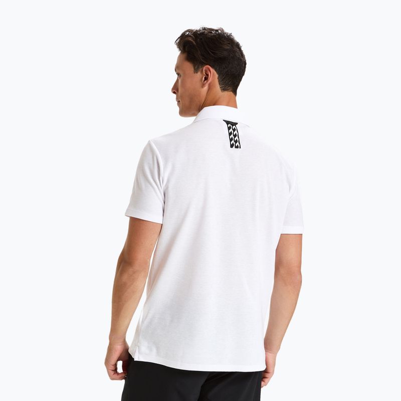 Polo Diadora Statement bianco ottico da uomo 4