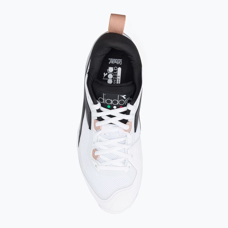 Scarpe da tennis donna Diadora Speed Blushield 5 AG bianco e nero DD-101.176941 6