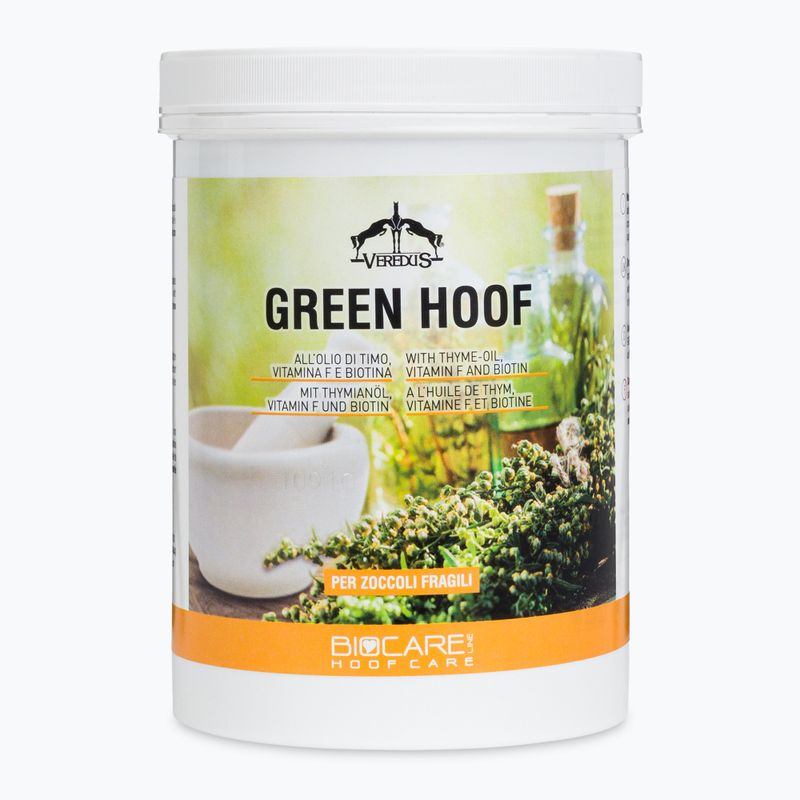 Lubrificante per zoccoli per cavalli Veredus Zoccolo Verde 1000 ml
