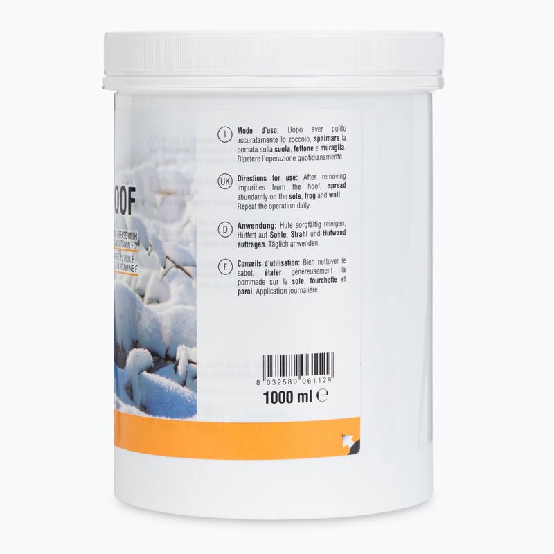Lubrificante per zoccoli di cavalli Veredus Winter Hoof 1000 ml 3