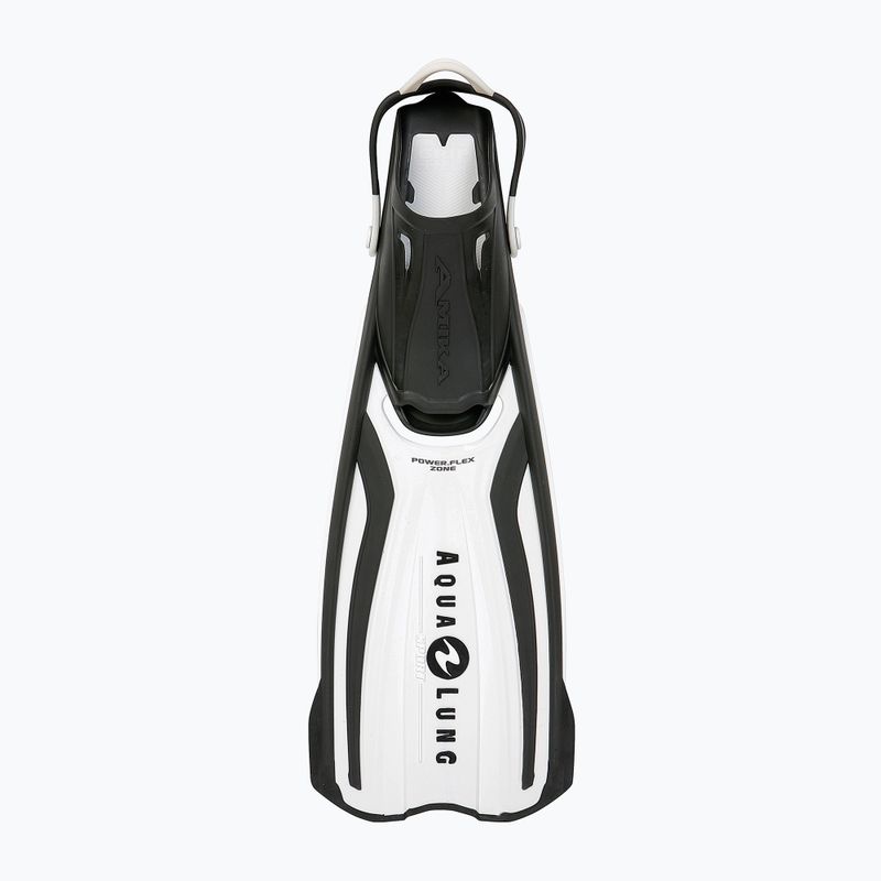 Pinne da snorkeling Aqualung Amika bianco/nero 5