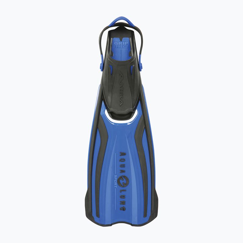 Pinne da snorkeling Aqualung Amika blu/nere 5