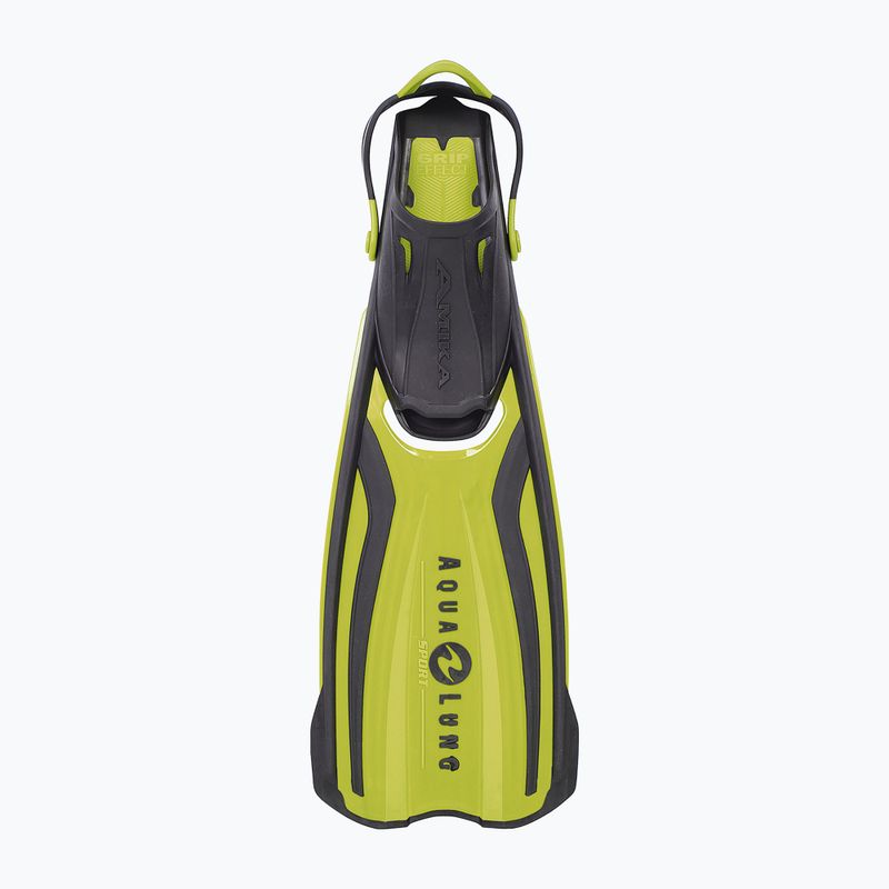 Pinne da snorkeling Aqualung Amika giallo/nero 5