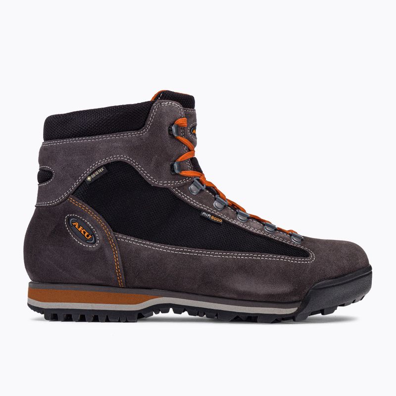 AKU scarponi da trekking da uomo Slope Micro GTX nero/arancio 2