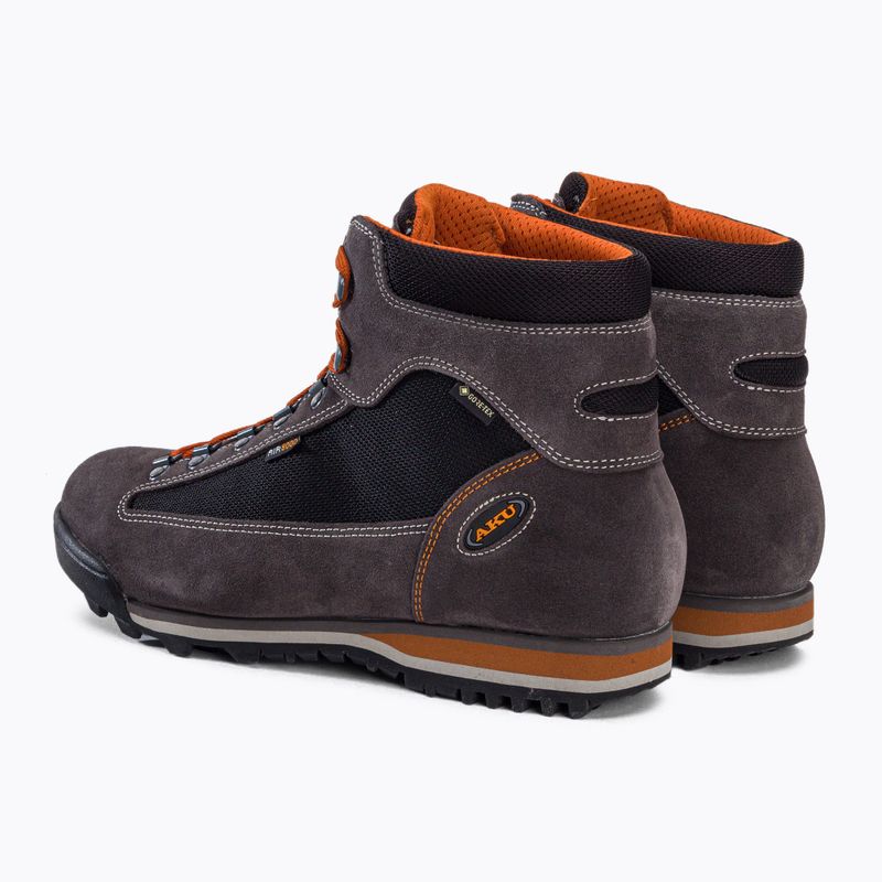 AKU scarponi da trekking da uomo Slope Micro GTX nero/arancio 3