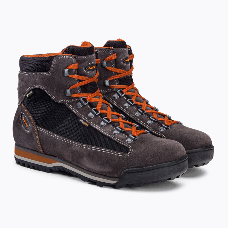 AKU scarponi da trekking da uomo Slope Micro GTX nero/arancio 5