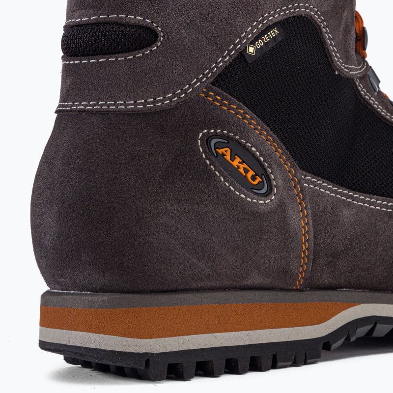 AKU scarponi da trekking da uomo Slope Micro GTX nero/arancio 8