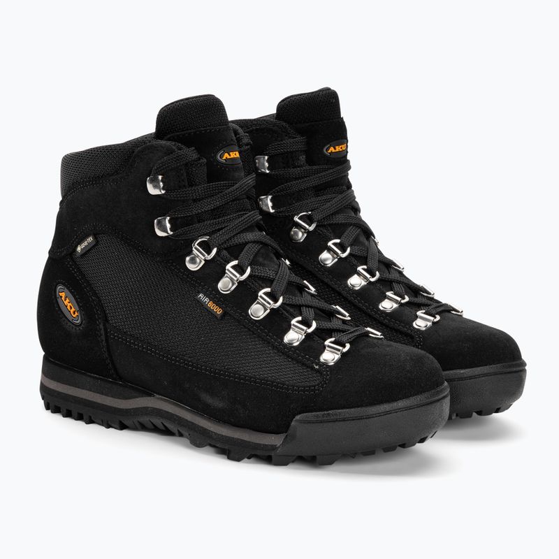 Stivali da trekking da donna AKU Ultralight Micro GTX nero/nero 4