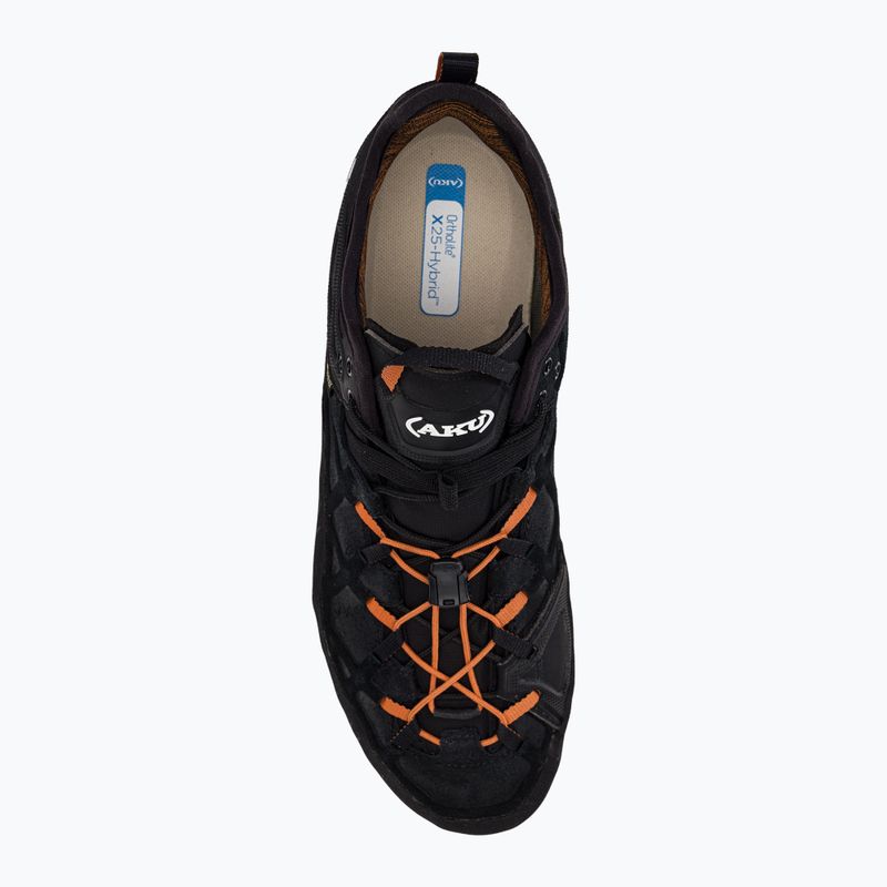 AKU Rock DFS GTX nero/arancio scarpe da avvicinamento da uomo 6