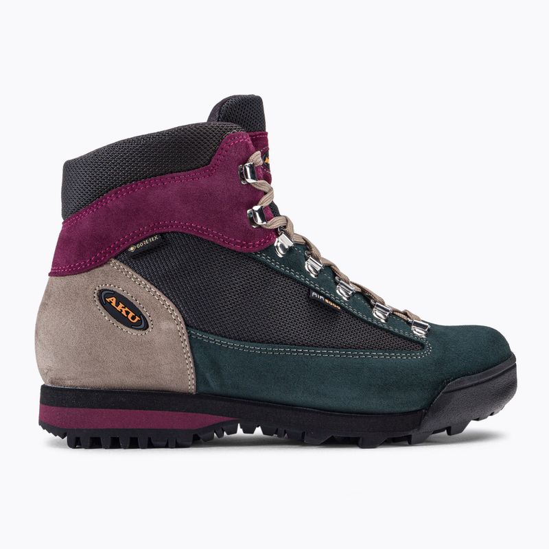 Stivali da trekking da donna AKU Ultra Light Original GTX antracite/verde 2