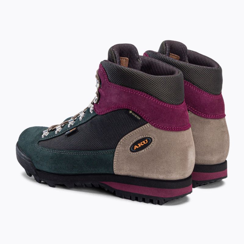 Stivali da trekking da donna AKU Ultra Light Original GTX antracite/verde 3