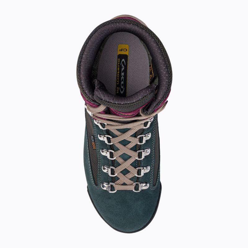 Stivali da trekking da donna AKU Ultra Light Original GTX antracite/verde 6