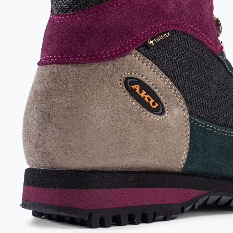 Stivali da trekking da donna AKU Ultra Light Original GTX antracite/verde 8