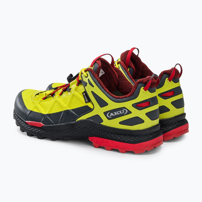 AKU Rocket DFS GTX scarpe da trekking da uomo giallo/antracite 3