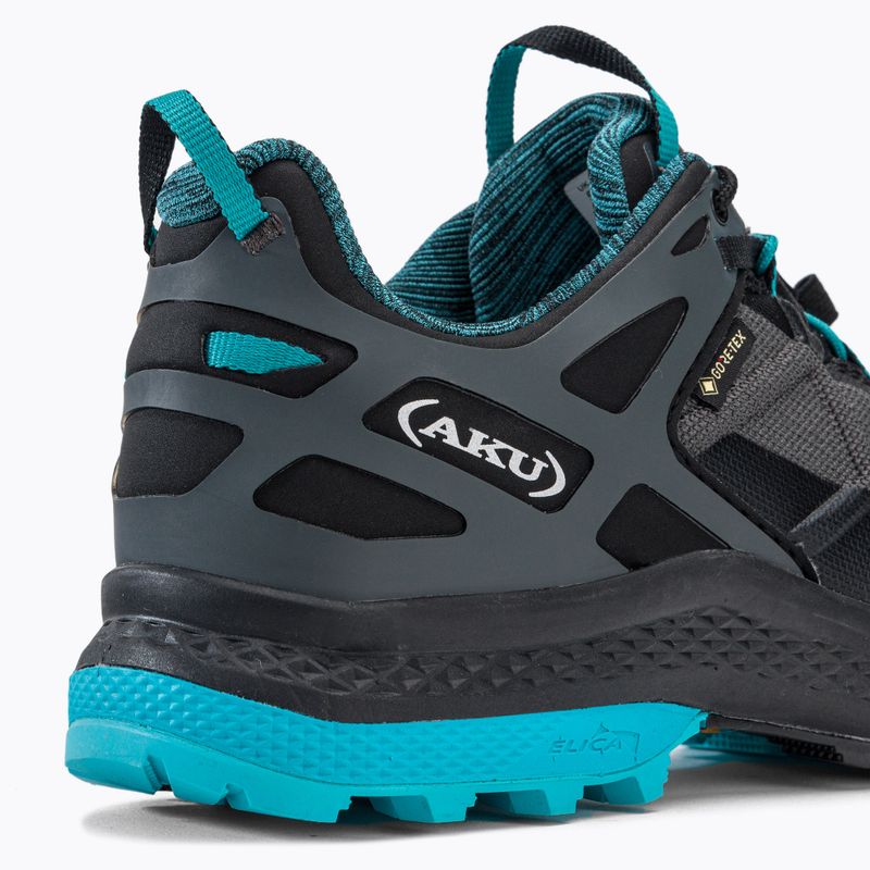 AKU stivali da trekking da donna Rocket DFS GTX nero/turchese 8
