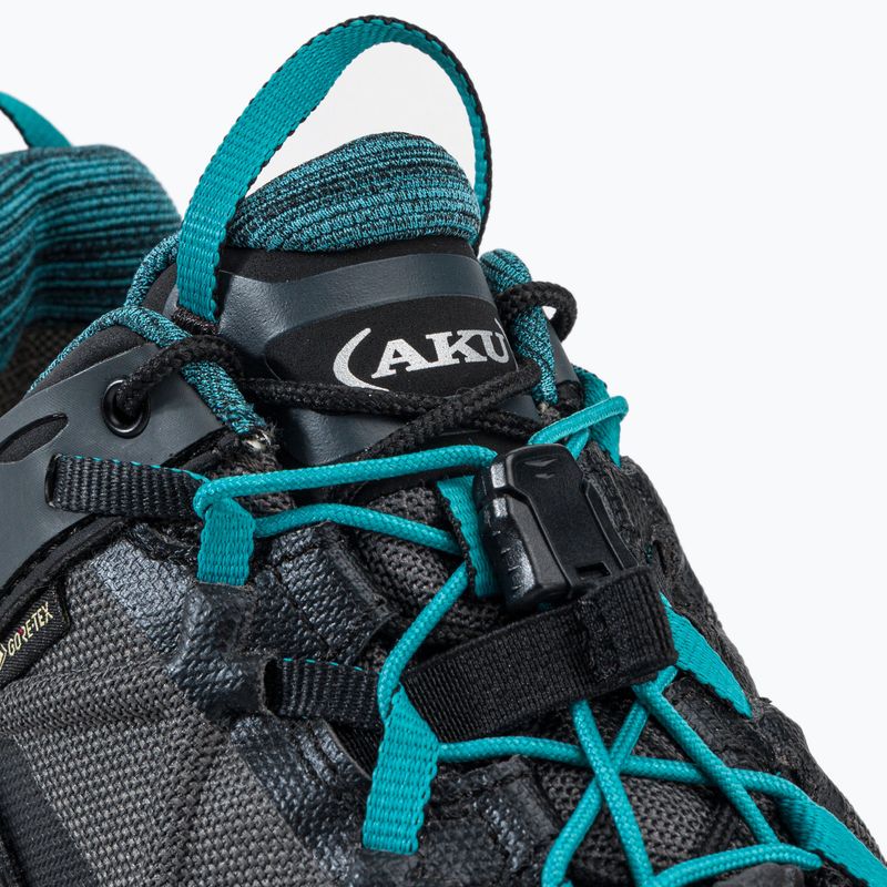 AKU stivali da trekking da donna Rocket DFS GTX nero/turchese 9