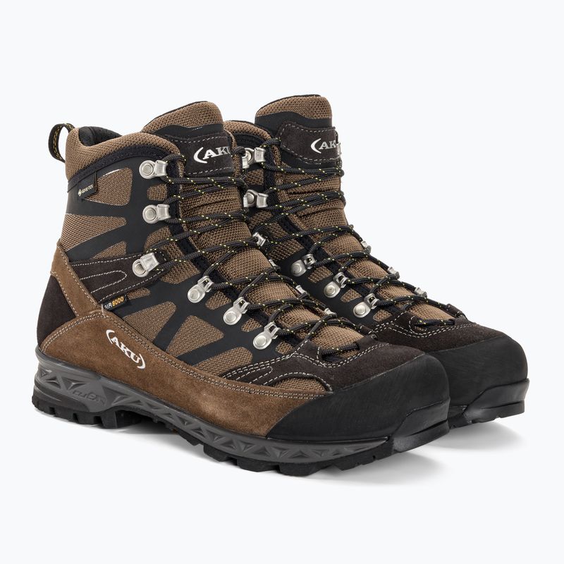 AKU Trekker Pro GTX marrone/nero scarpe da trekking da uomo 4