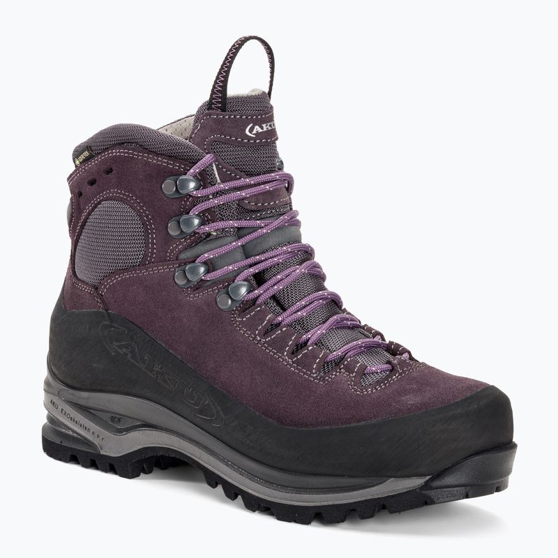 Stivali da trekking AKU Superalp GTX da donna, viola scuro