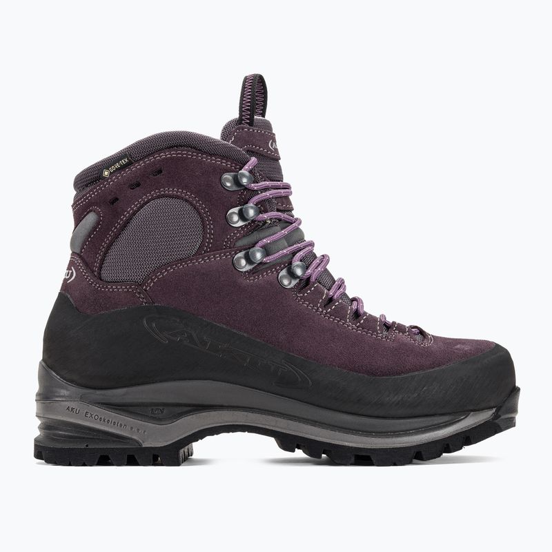 Stivali da trekking AKU Superalp GTX da donna, viola scuro 2