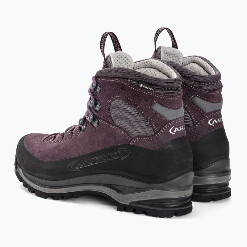 Stivali da trekking AKU Superalp GTX da donna, viola scuro 3