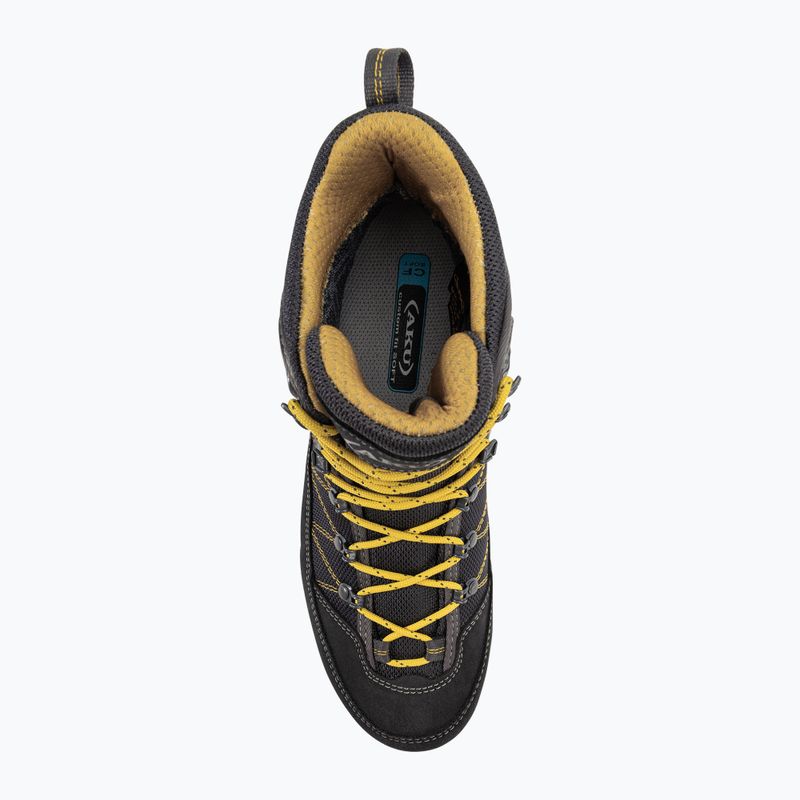 AKU Trekker Lite III GTX antracite/senape scarpe da trekking da uomo 6