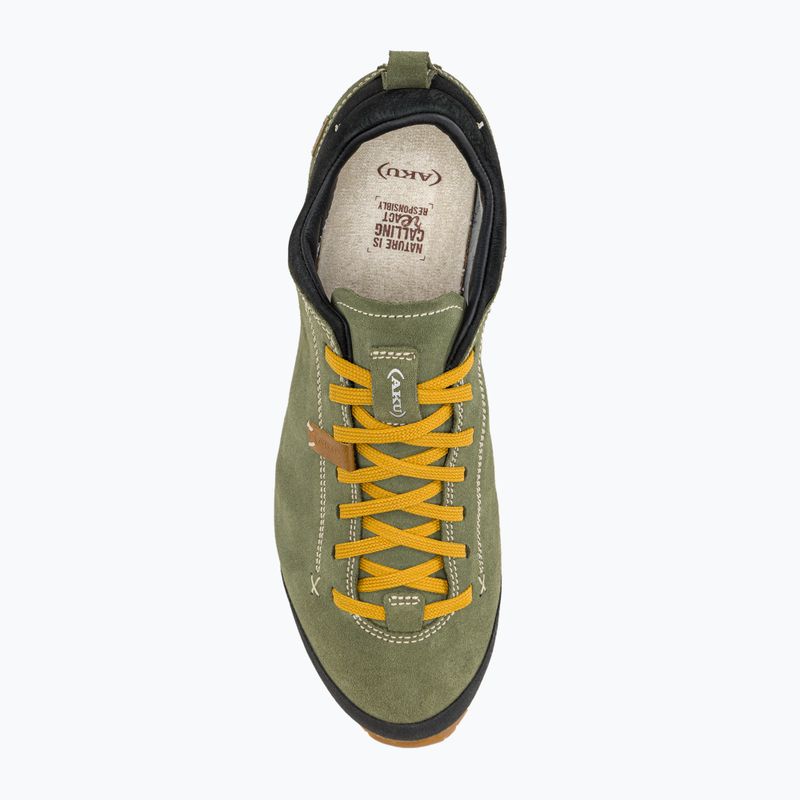 AKU Bellamont III Suede GTX verde/ocra da uomo 6