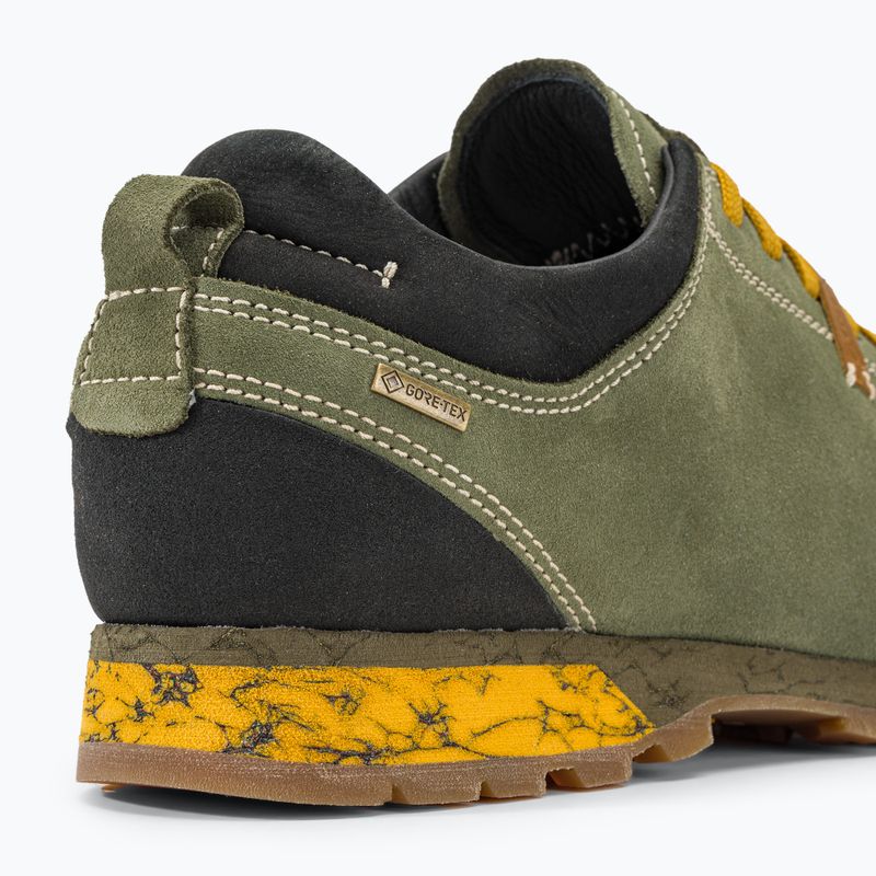 AKU Bellamont III Suede GTX verde/ocra da uomo 9