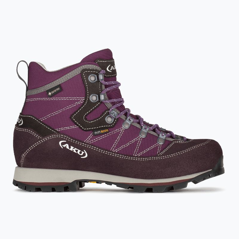 Stivali da trekking AKU Trekker Lite III GTX viola/grigio da donna 8