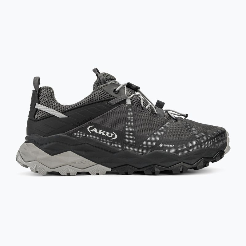 AKU scarpe da trekking da uomo Flyrock GTX nero/argento 2