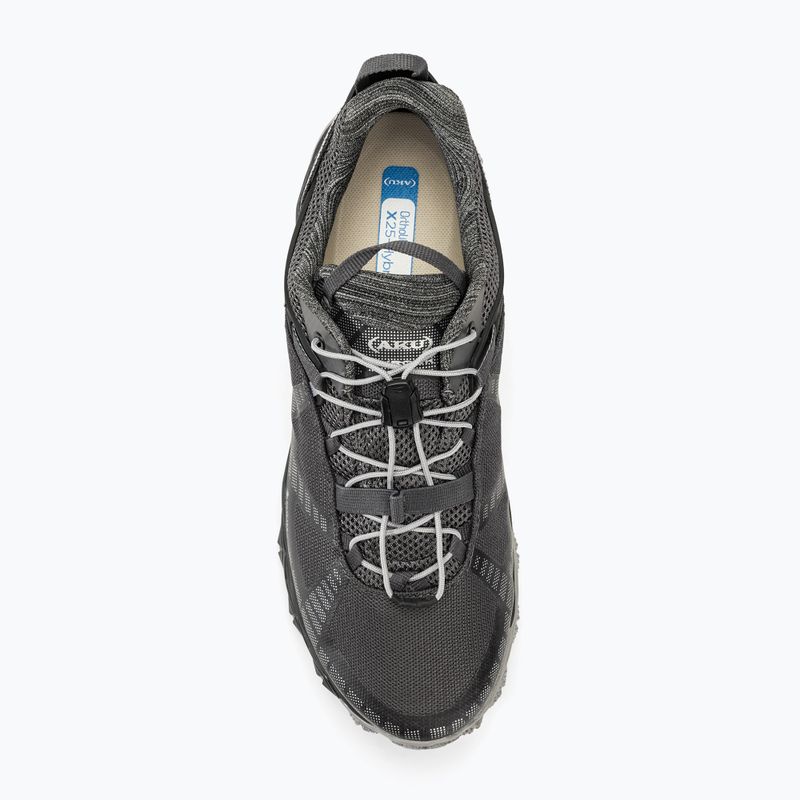 AKU scarpe da trekking da uomo Flyrock GTX nero/argento 5
