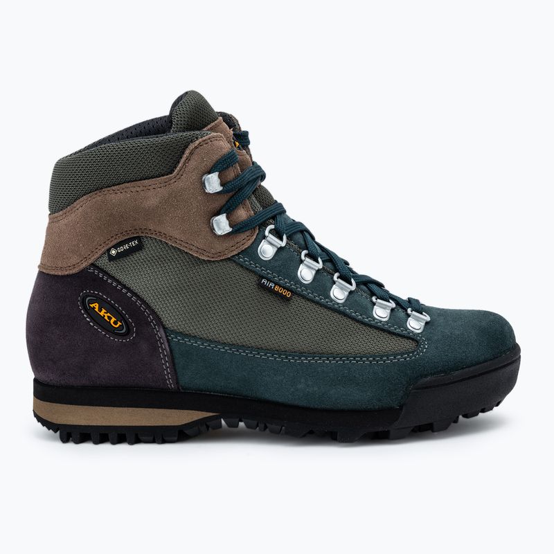 Stivali da trekking da donna AKU Ultra Light Original GTX verde/grigio 2