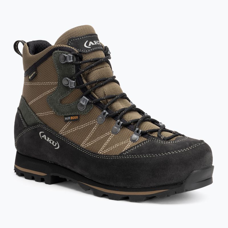 AKU Trekker Lite III Wide GTX scarpe da trekking da uomo marrone scuro/antracite