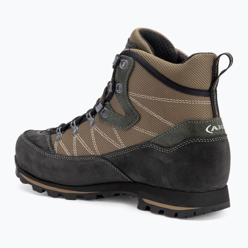 AKU Trekker Lite III Wide GTX scarpe da trekking da uomo marrone scuro/antracite 3