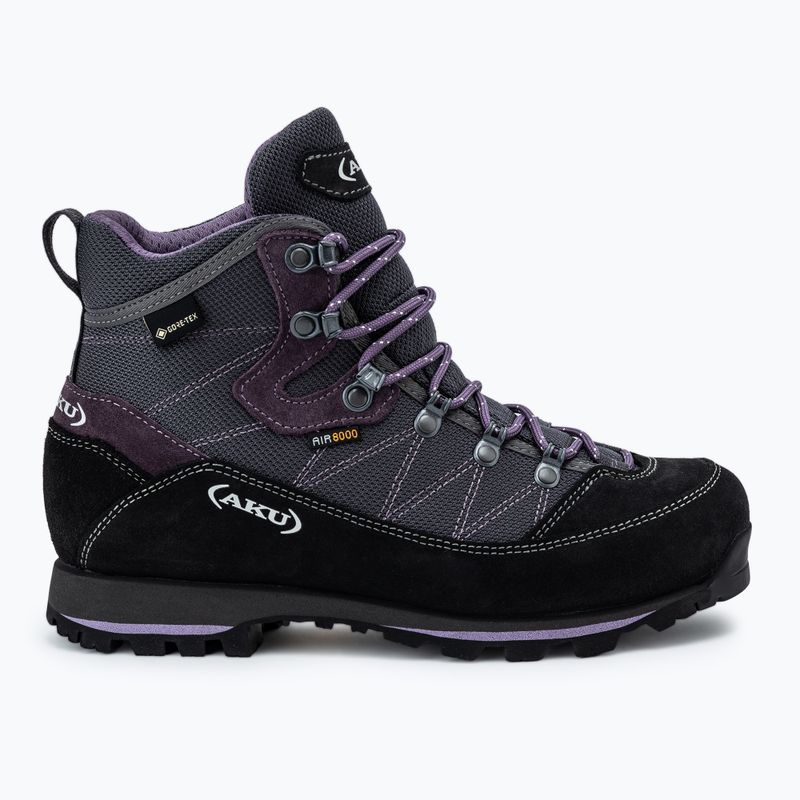 AKU Trekker Lite III Wide GTX antracite/viola scarpe da trekking da donna 2