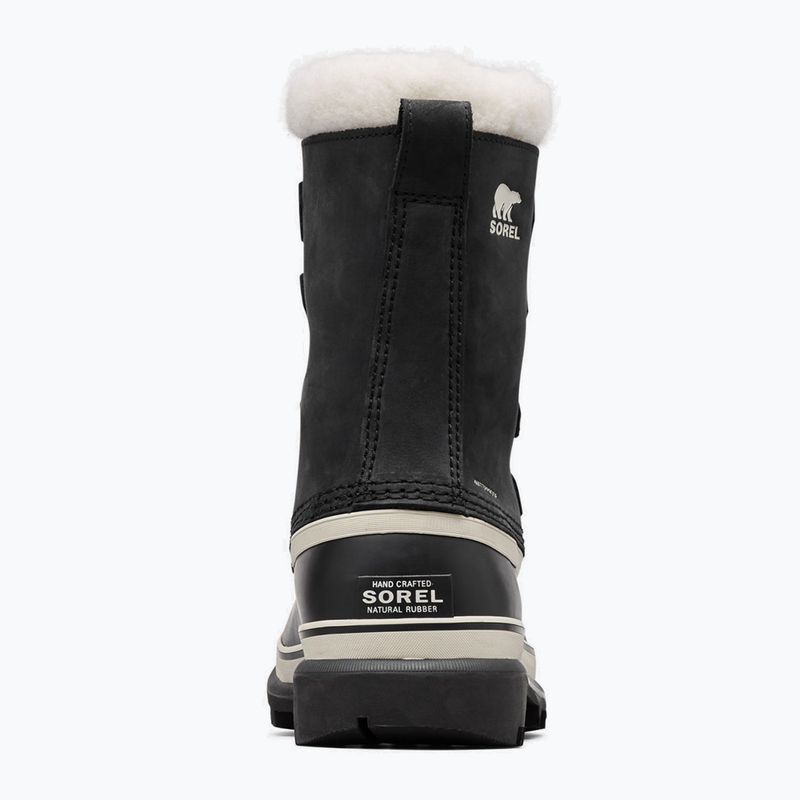 Stivali da neve Sorel Caribou nero/pietra da donna 9